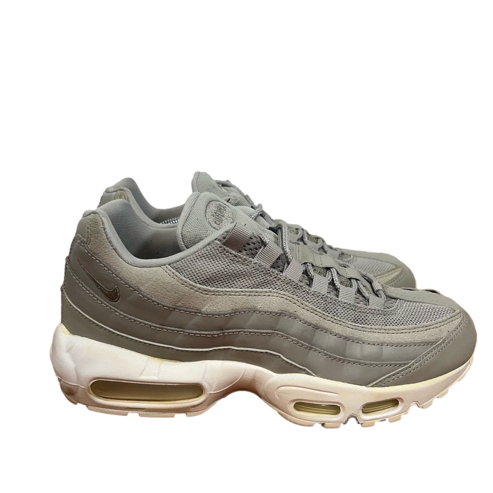 Nike Air Max 95 Premium Cobblestone / White Men's Shoe Size 8 #614 - Picture 2 of 9